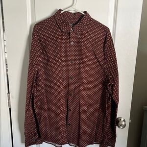 NWT Express Corduroy Button-Up Shirt